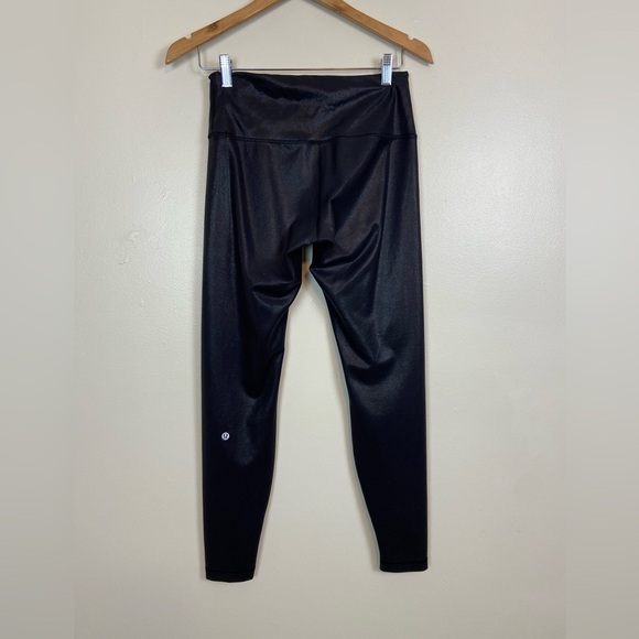 Lululemon Wunder Train High-Rise Tight 28" Radiate Foil Print Black - Picture 6 of 11